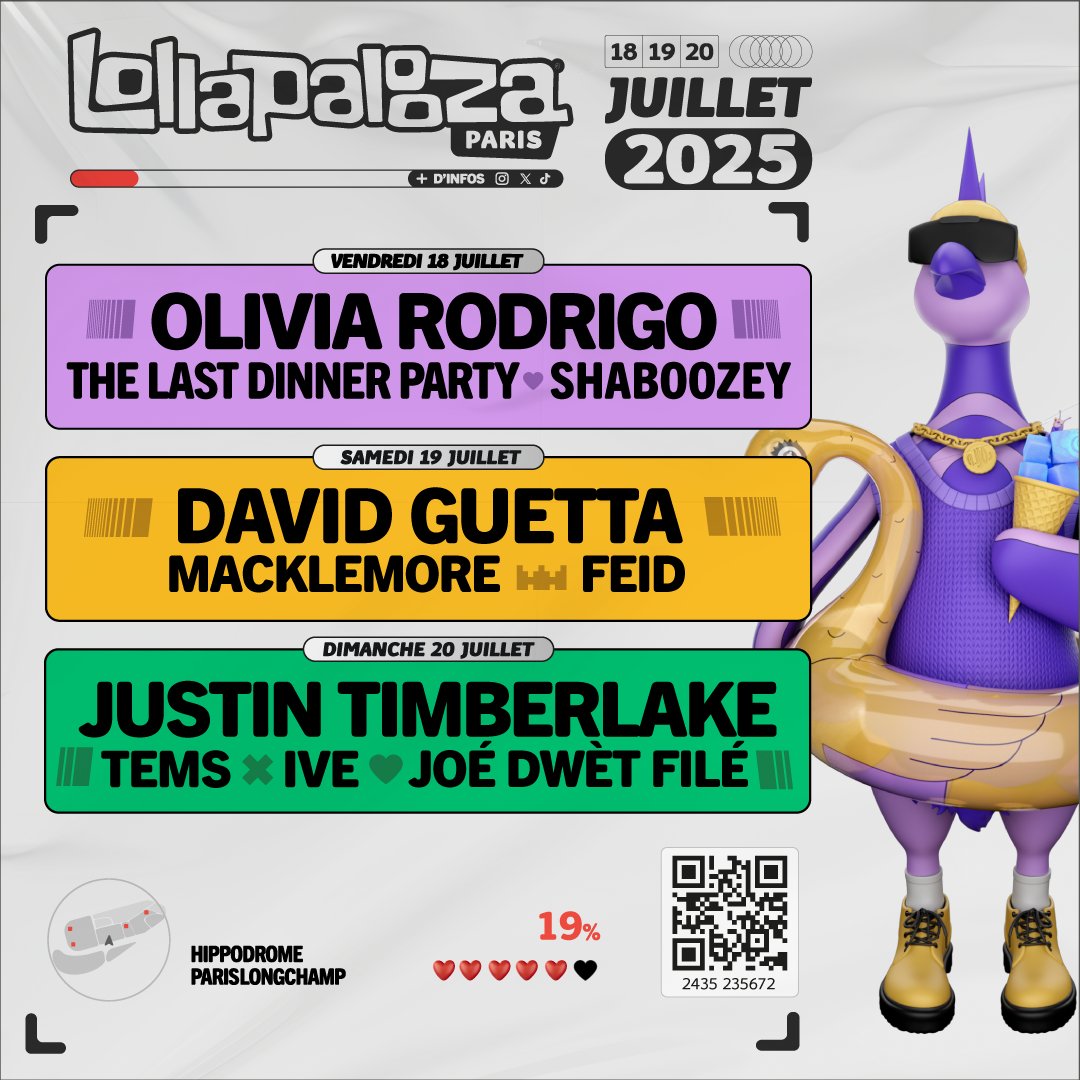 IVE sera l'invité KPop du Lollapalooza de Paris en 2025 K World