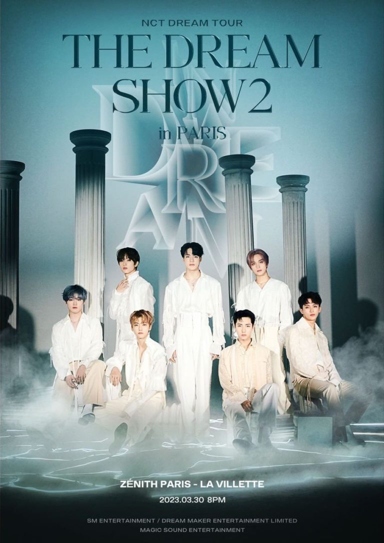 NCT DREAM la sousunité pour la première fois en concert à Paris