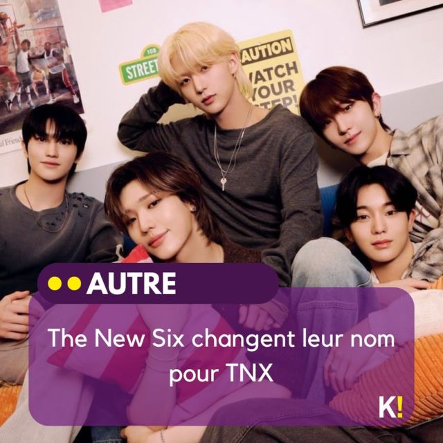 The New Six retrouvent donc leur nom de début suite au départ de Kyungjun. 
Source: X
#actukpop_tnx #actukpop_autre